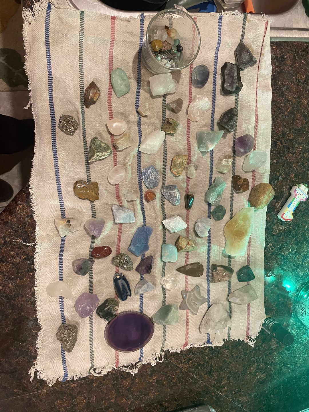 Customer photo review of Scoop of Tumbled Stones