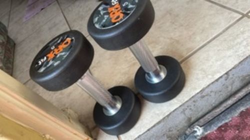 Customer photo review of Mancuernas 5KG