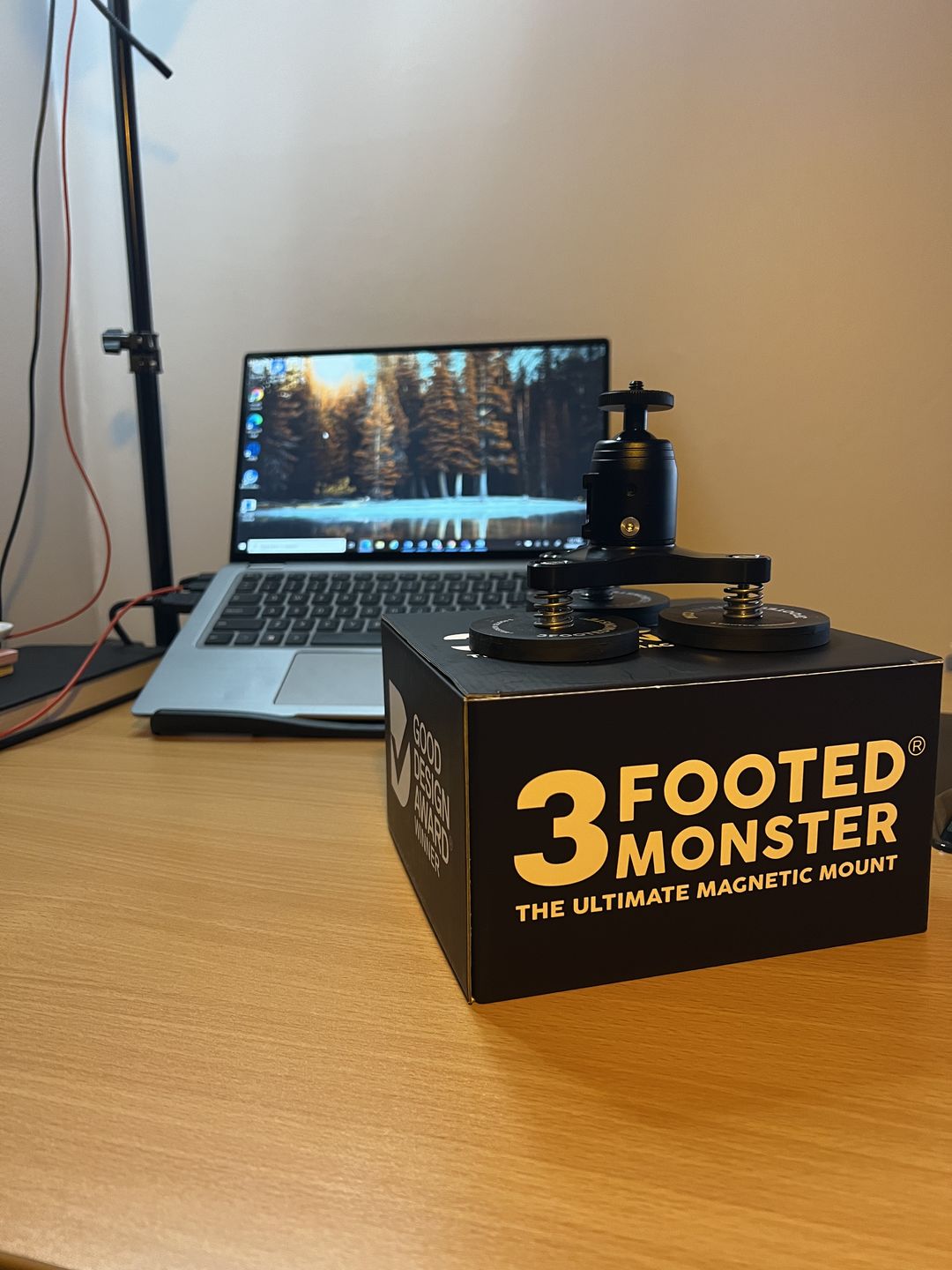 Customer photo review of 3 Footed Monster PRO - Magnetic Mount (Limited stock!)