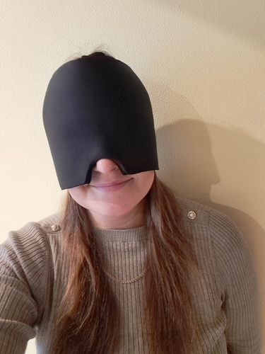 Customer photo review of KÖRPERDOC - Migräne Maske - Hot & Cool