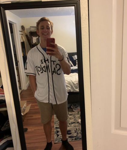 Customer photo review of The Sandlot Benny 'The Jet' Rodriguez Baseball Jersey
