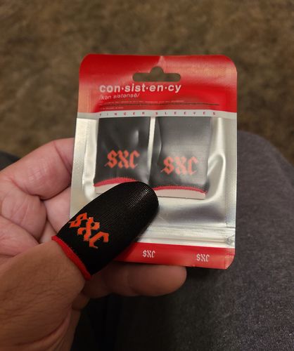 Customer photo review of "Consistency V1" Finger Sleeves Three Pack