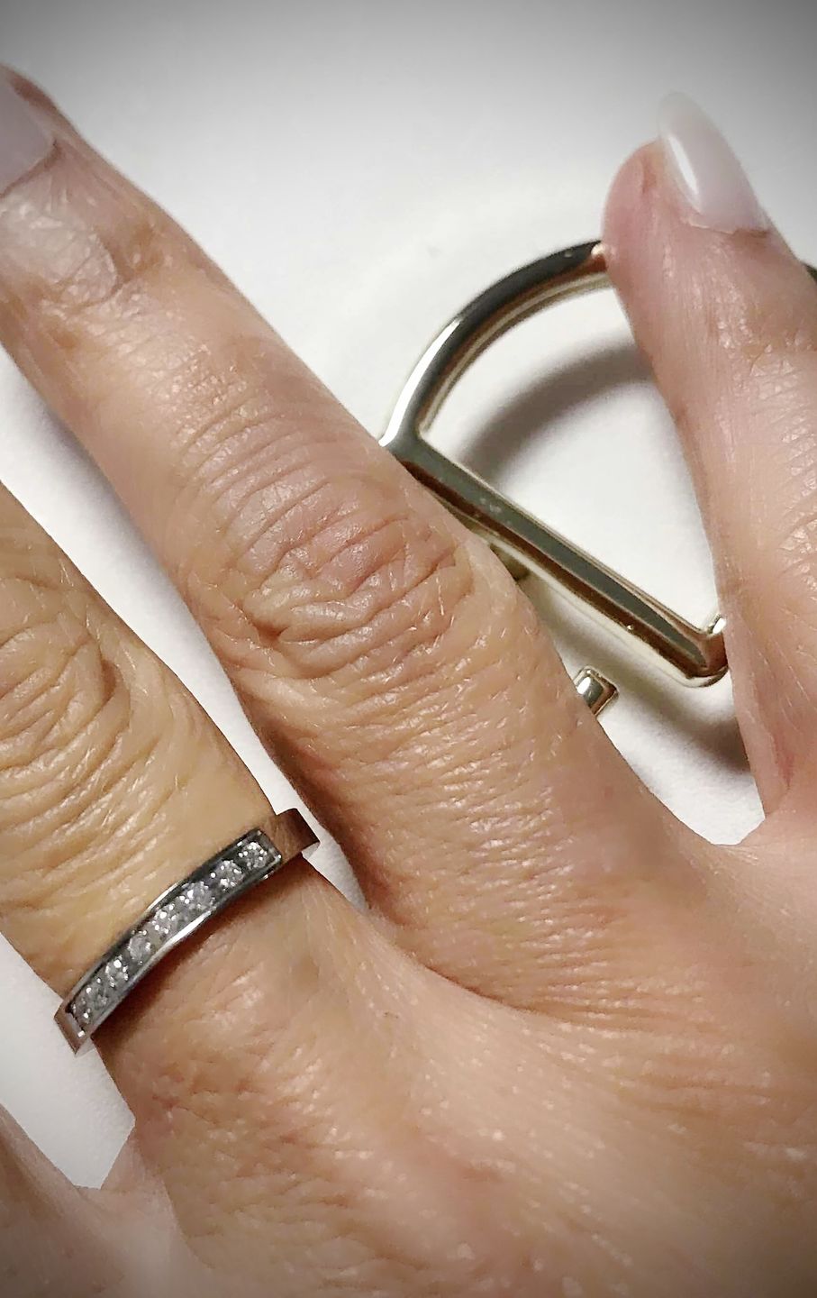 Customer photo review of Belinda Ring | 18K vergoldet