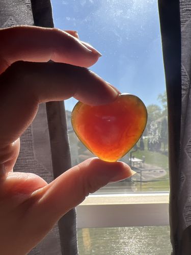 Customer photo review of Amber Hearts 🤎