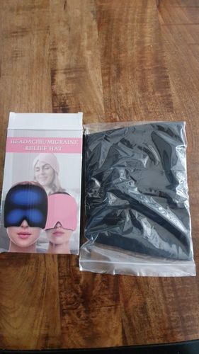 Customer photo review of KÖRPERDOC - Migräne Maske - Hot & Cool