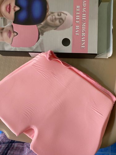 Customer photo review of KÖRPERDOC - Migräne Maske - Hot & Cool