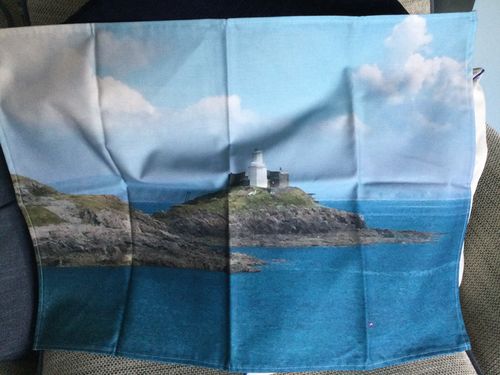 Customer photo review of Photo Tea Towel