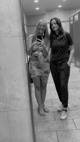 Customer photo review of Girls Day Out Mini Dress