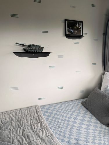 Customer photo review of Organic Stripes Decal Set