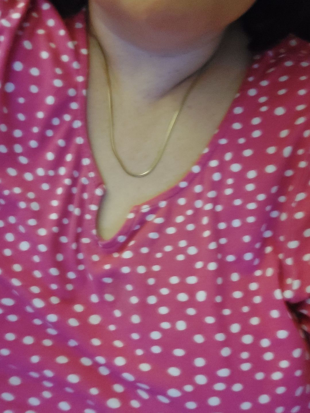 Customer photo review of Manasa necklace (length selection)