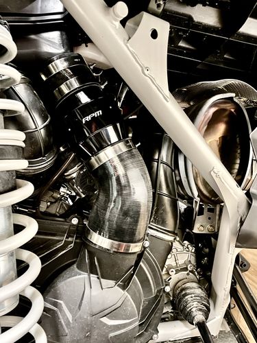 Customer photo review of RPM Can-Am Maverick X3 "ECF" Electric Clutch Fan Kit ~ Lower Clutch / Belt Temperature