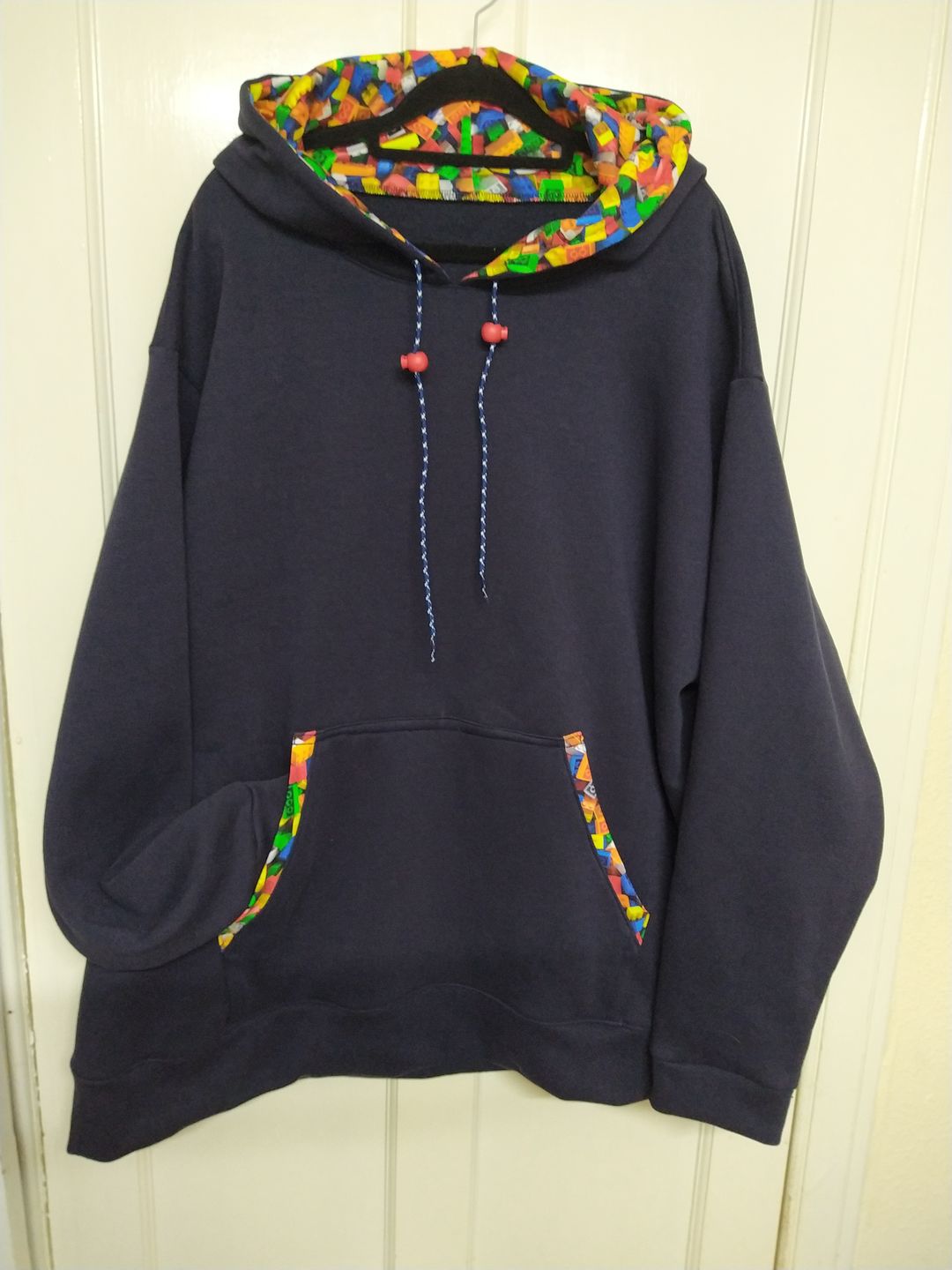 Customer photo review of Lego Blocks Cotton Jersey Fabric