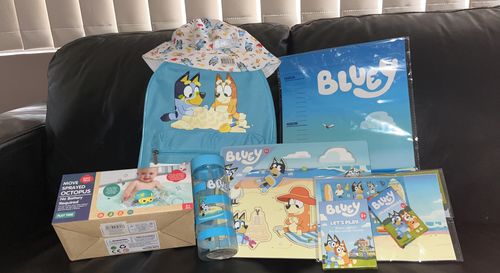 Customer photo review of Bluey Lovers Fidget Pack