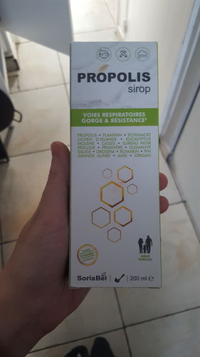 Customer photo review of Pack sirop propolis (3+1) OFFRE VALABLE JUSQU'A LUNDI MIDI