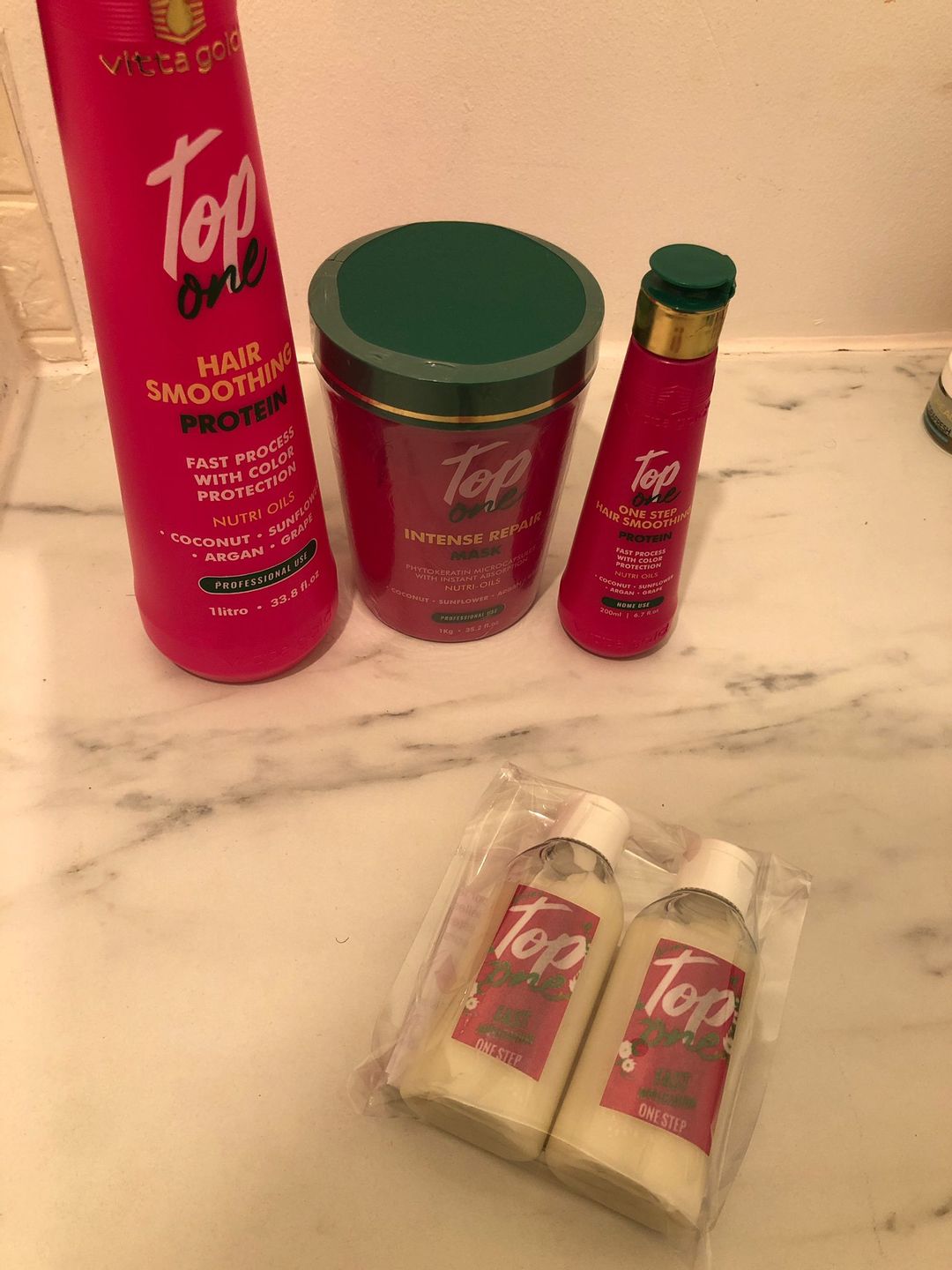 Customer photo review of Lissage Brésilien<br /> Vitta Gold Top One