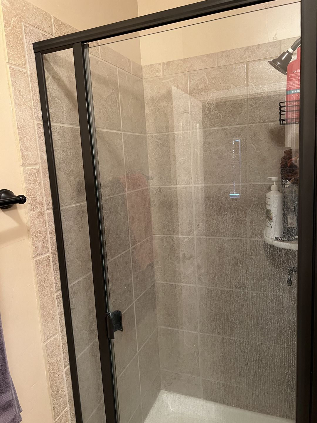 Customer photo review of GLASSGUARD™ Glass Restoration Stain Remover