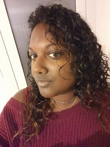 Customer photo review of Le double piercing