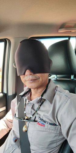 Customer photo review of KÖRPERDOC - Migräne Maske - Hot & Cool