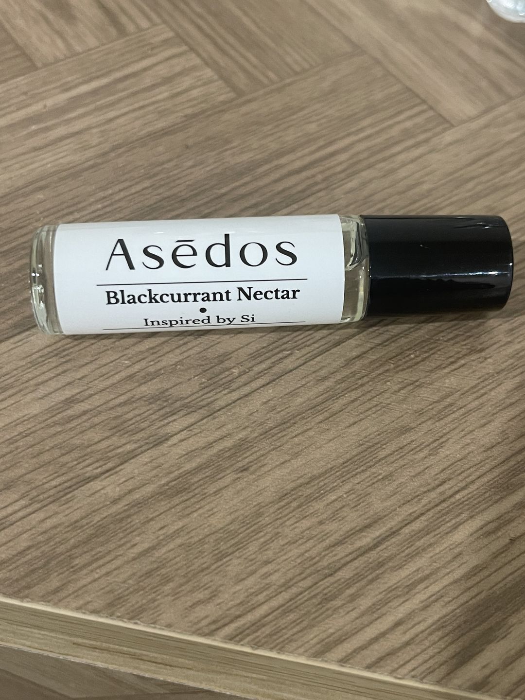 Customer photo review of BLACKCURRANT NECTAR PERFUME OIL