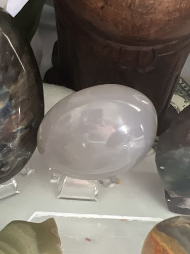 Customer photo review of RARE! 💎: Blue Rose Quartz Pebbles