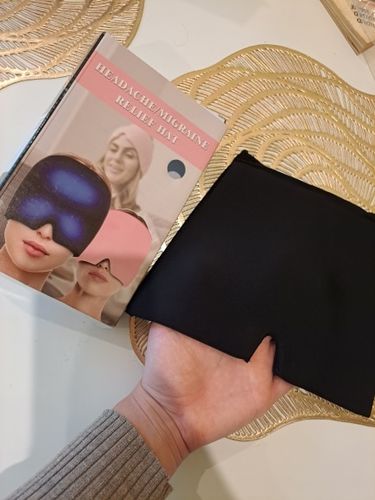 Customer photo review of KÖRPERDOC - Migräne Maske - Hot & Cool