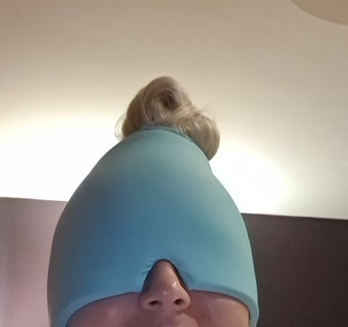 Customer photo review of KÖRPERDOC - Migräne Maske - Hot & Cool