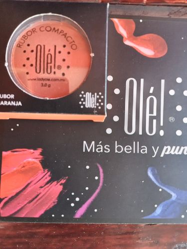 Customer photo review of Rubor Olé! Naranja, 3 g