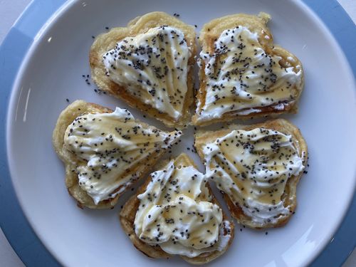 Customer photo review of Protein Pumpkin Spice Waffles (Limited Edition)