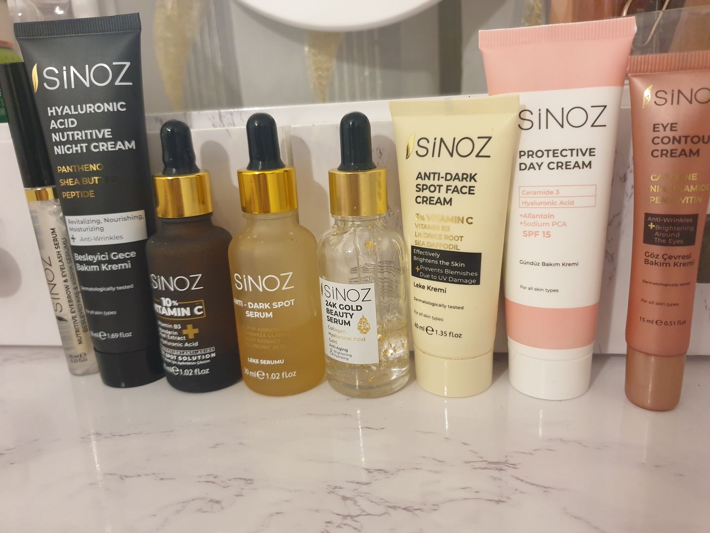 Customer photo review of Dark Spot Set