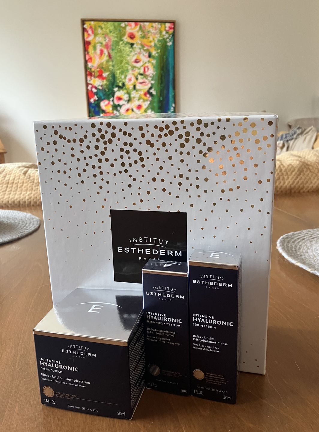 Customer photo review of Coffret Noël Esthederm - Intensive Hyaluronique