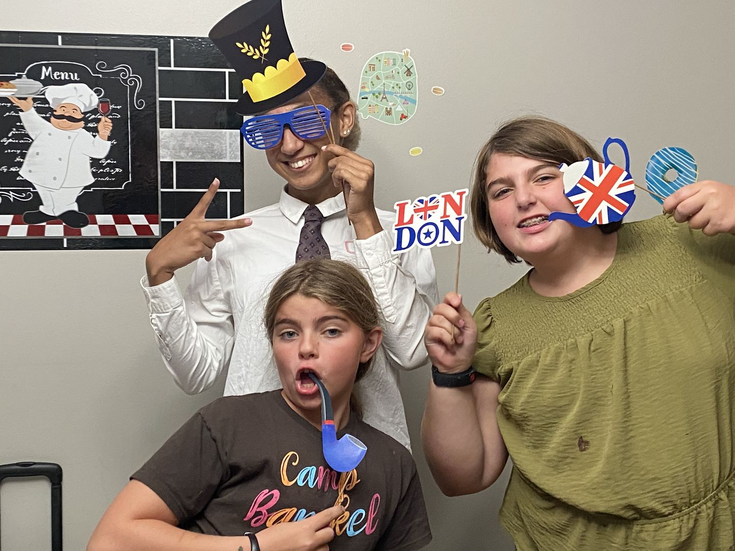 Customer photo review of Bake Off Themed Murder Mystery Game Kit