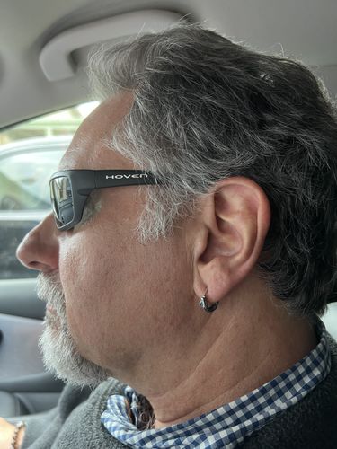 Customer photo review of Ouroboros Earrings