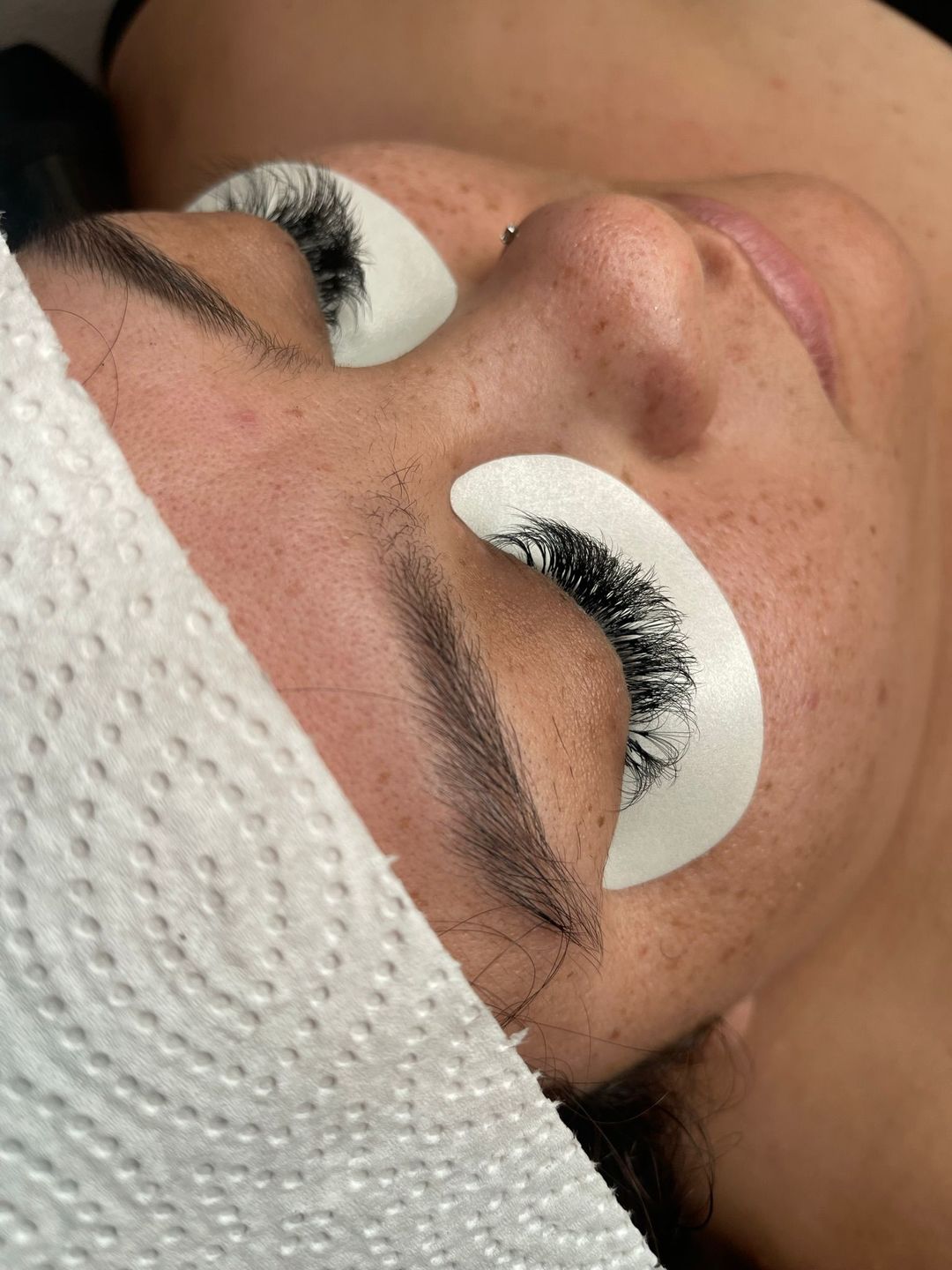 Customer photo review of SUPER BONDER FOR LASH EXTENSIONS