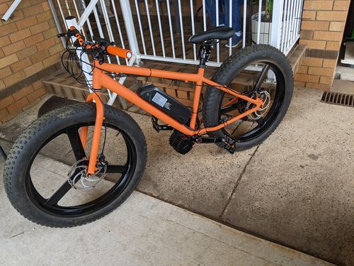 Customer photo review of Bafang 52V 1000W BBSHD Mid Drive eBike Conversion Kit
