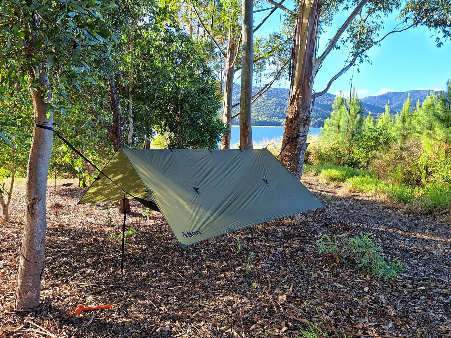 Customer photo review of Ultralight Hammock Set