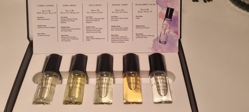 Customer photo review of Asēdos Perfume Oil Set - Her Collection