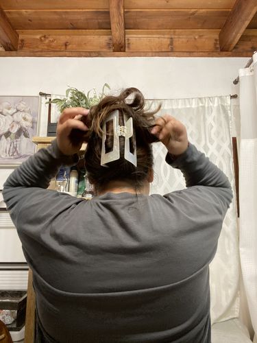 Customer photo review of XXL Dreamy Claw Clip