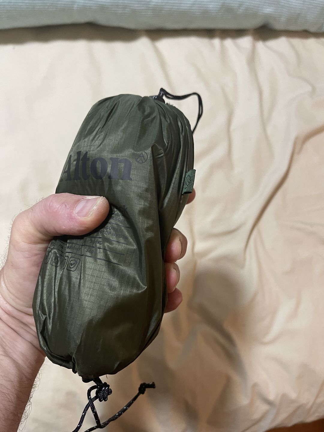 Customer photo review of Ultralight Hammock