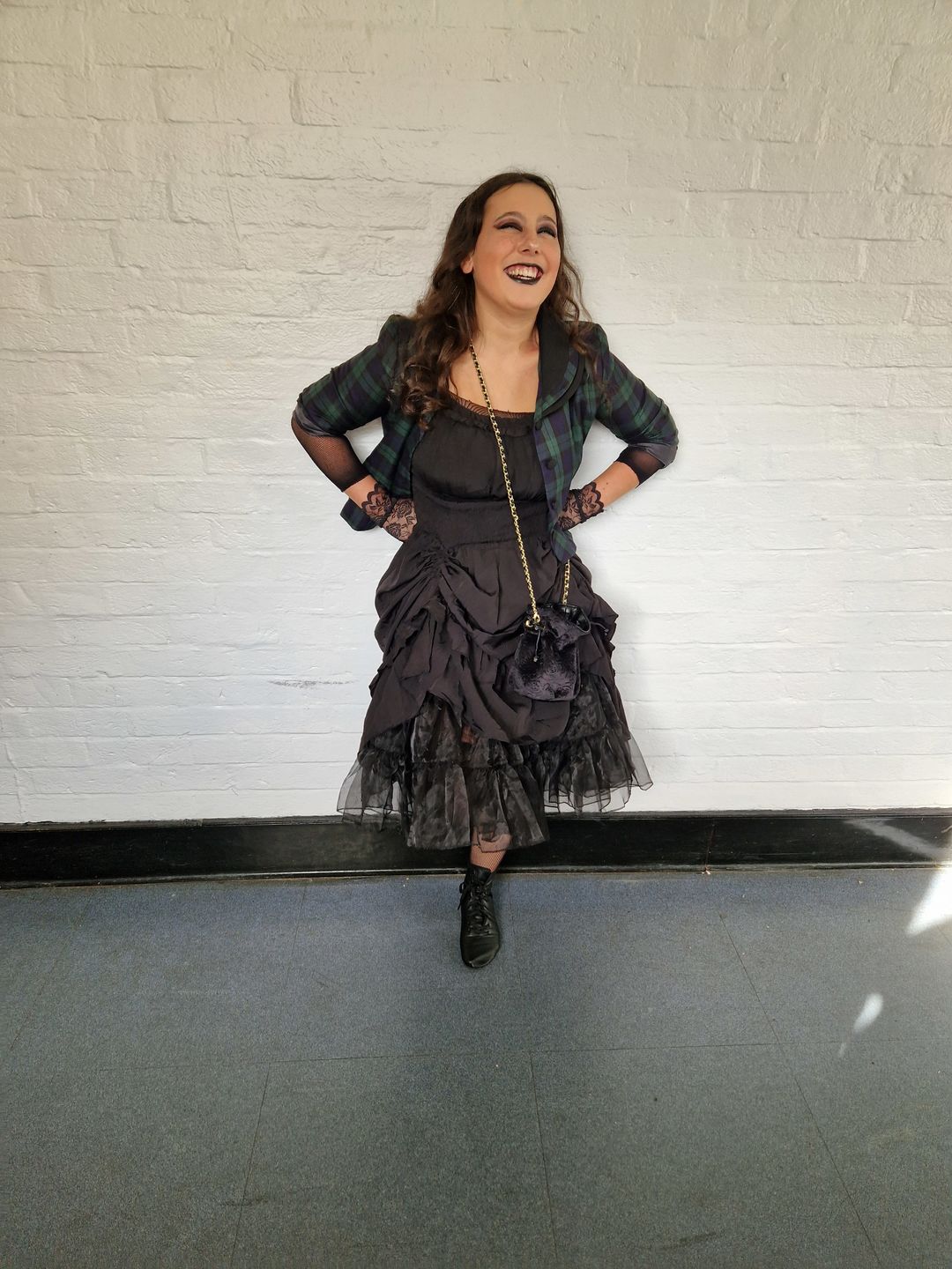 Customer photo review of Vintage Tartan Jacket