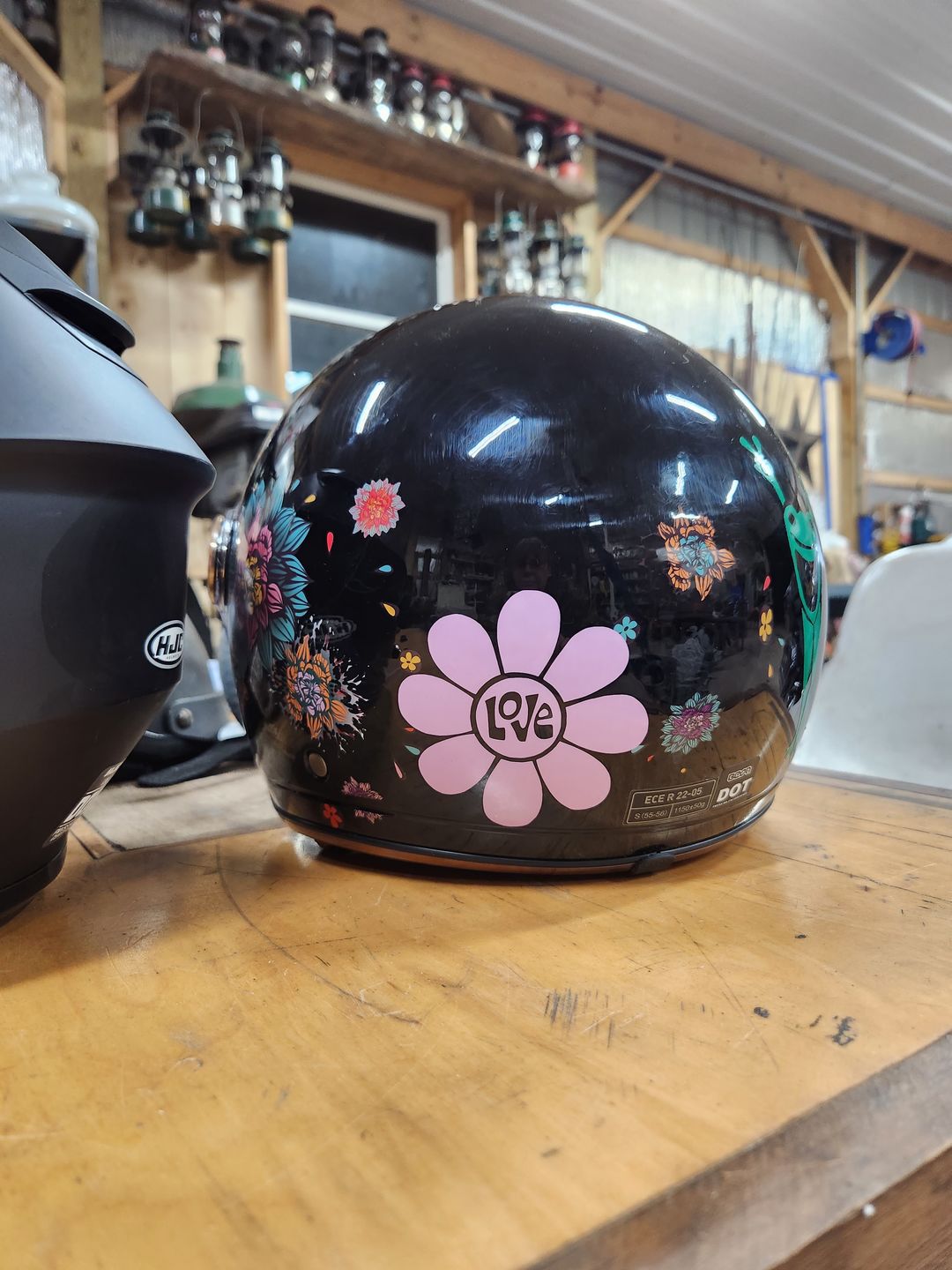 Customer photo review of Love Daisy Sticker