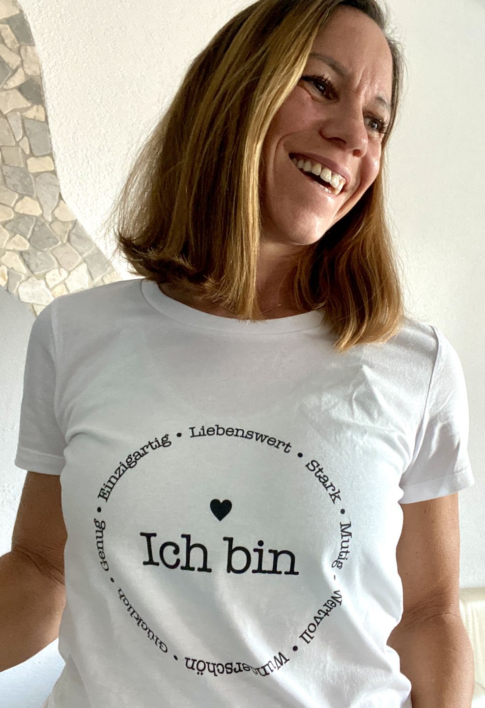 Customer photo review of Ich bin 100% Bio T-Shirt