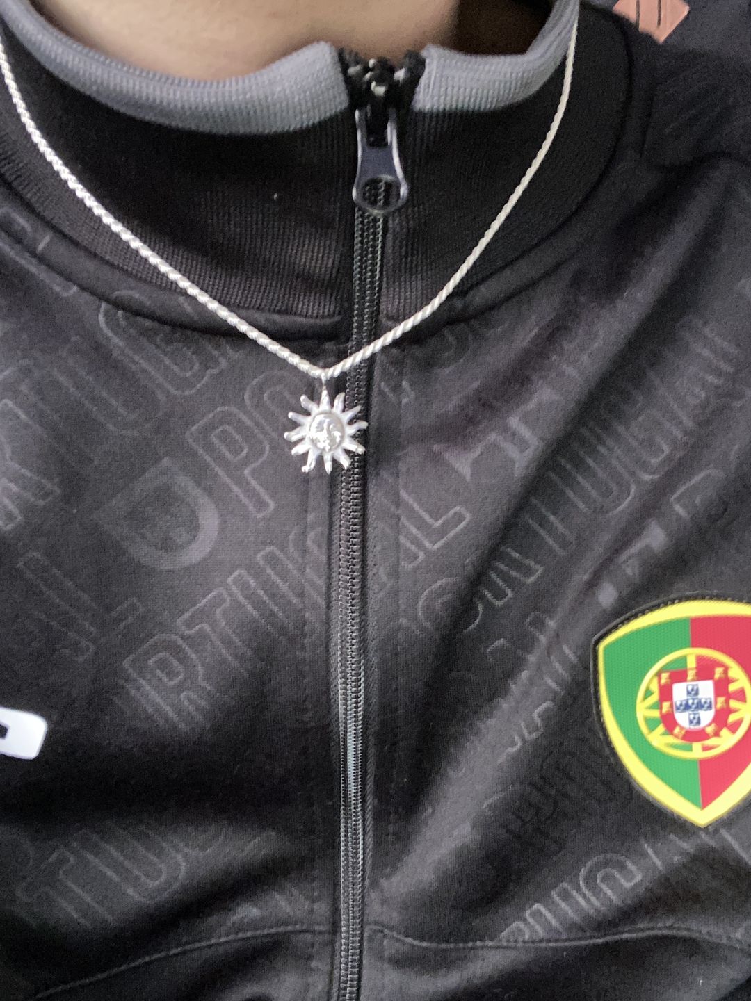Customer photo review of AZTEC SUN PENDANT