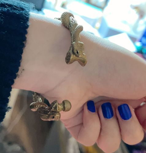 Customer photo review of Double Snake Bracelet