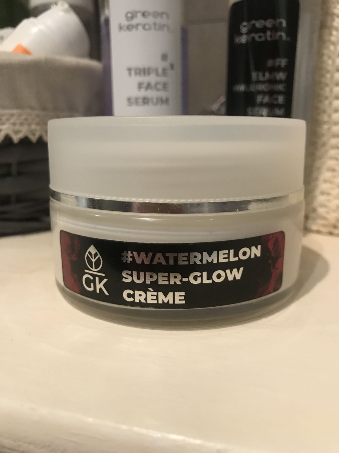 Customer photo review of NOUVEAU Watermelon Super Glow – Crème pour le visage, 100ml