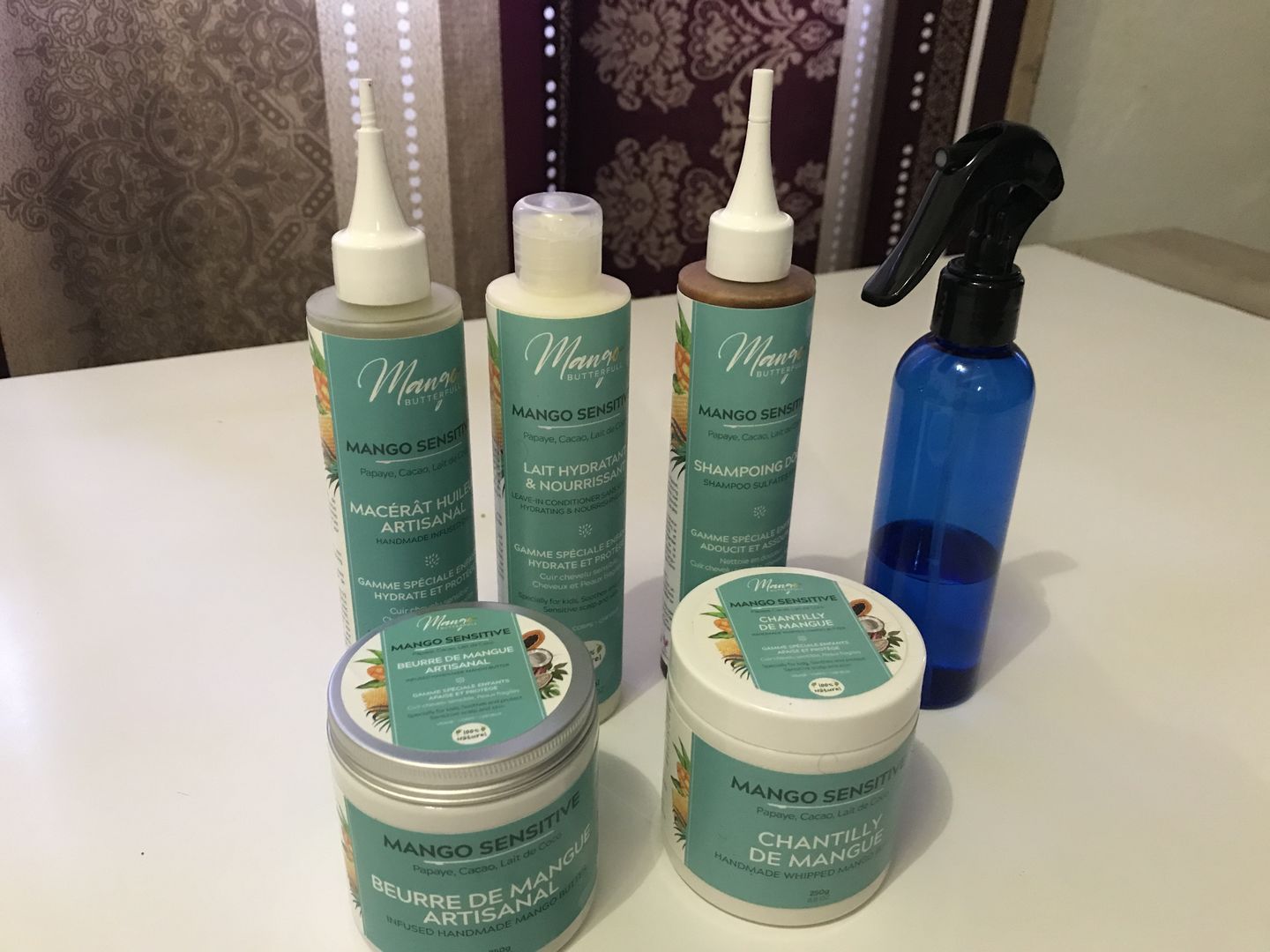 Customer photo review of Pack routine Mango SENSITIVE