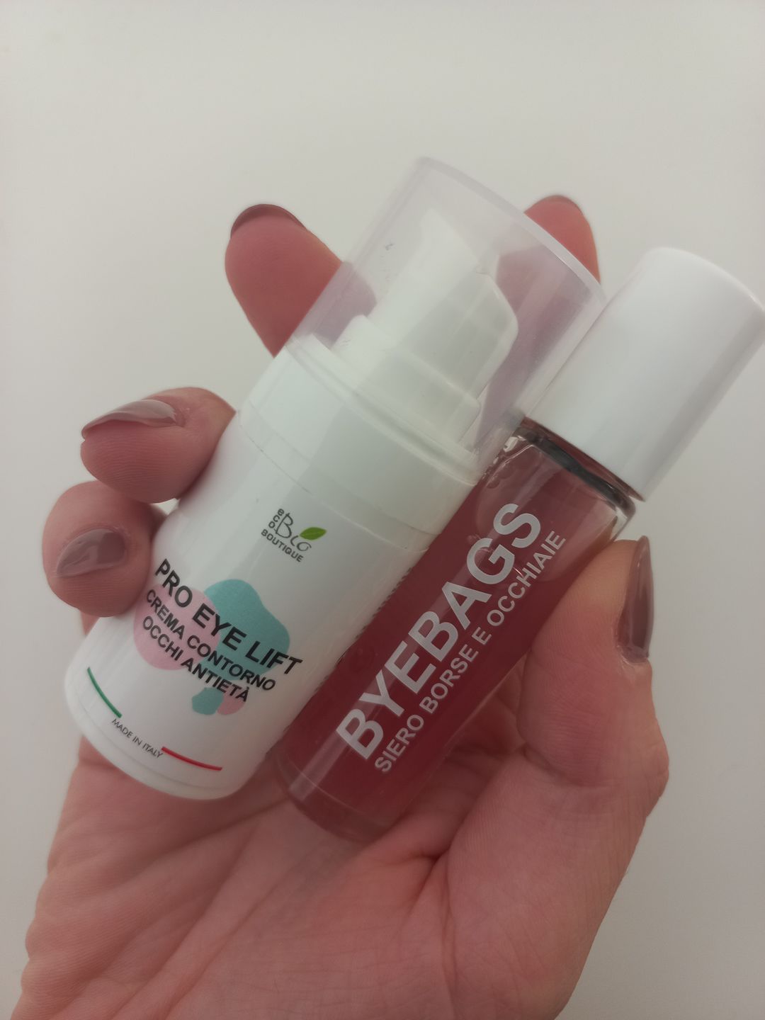 Customer photo review of Set Rivitalizzante Occhi