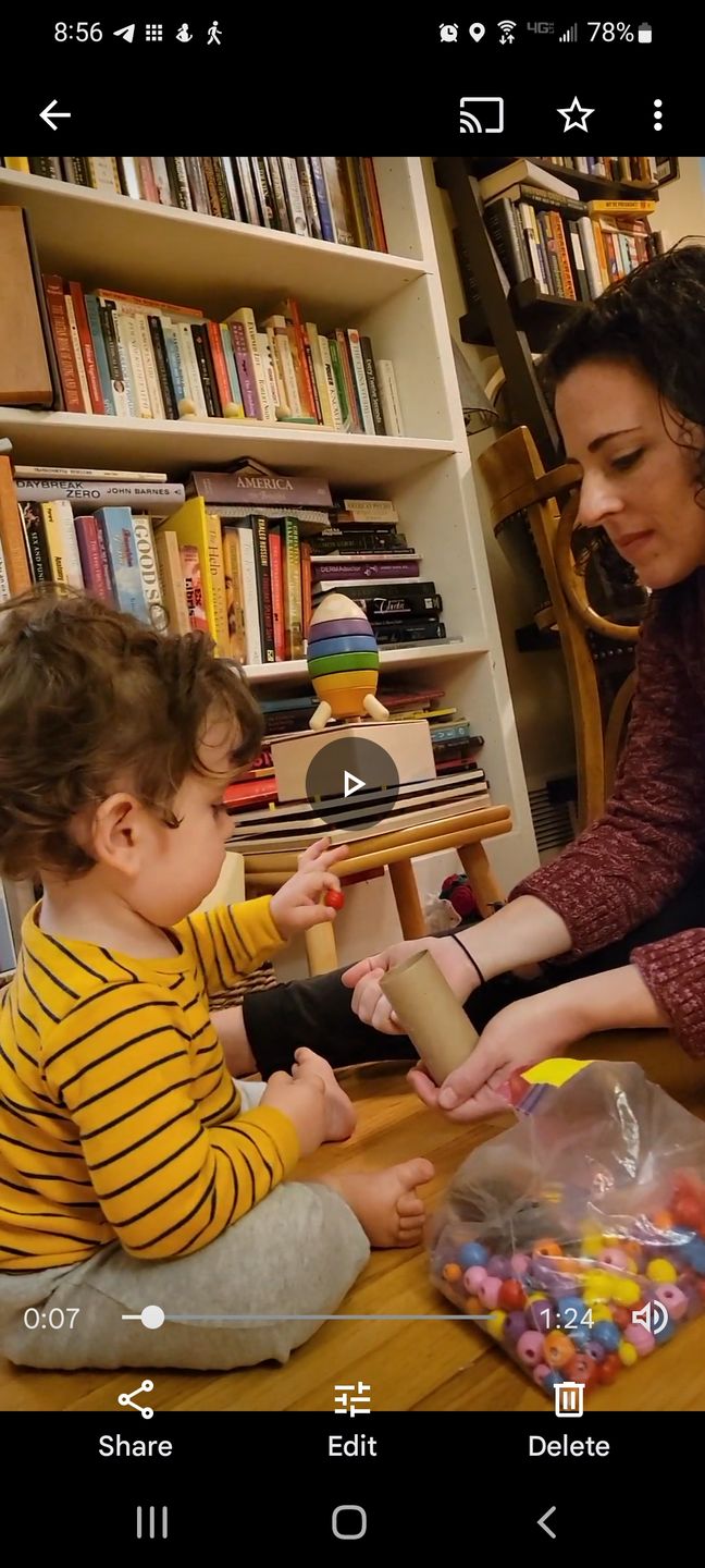 Customer photo review of Curious Toddler™️ Activity Cards