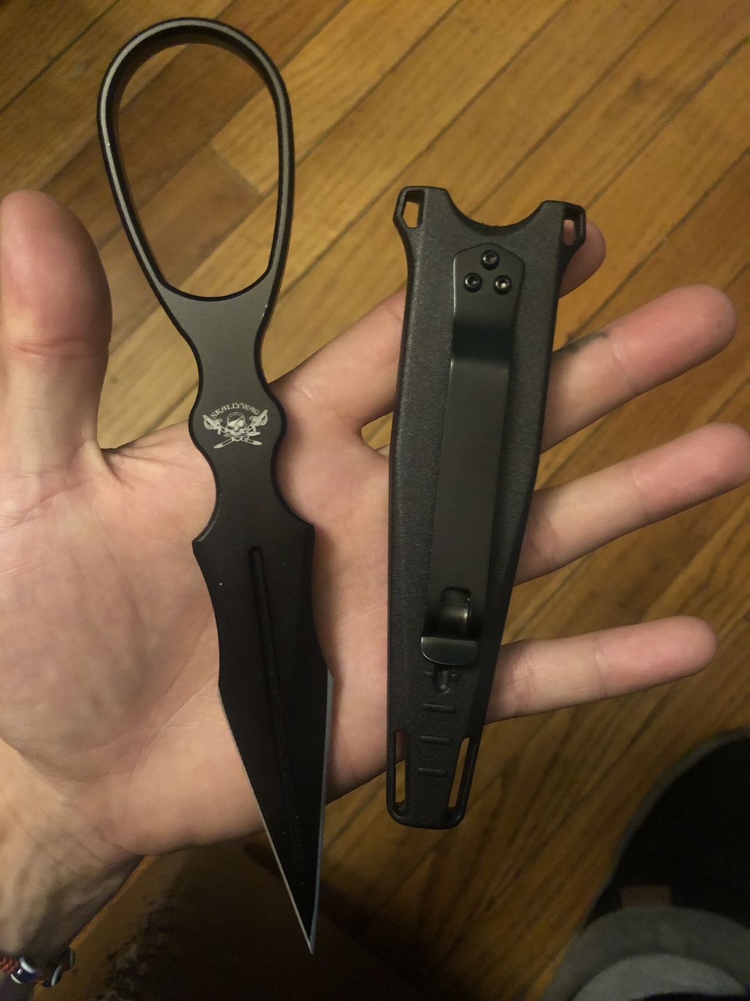 Customer photo review of Skallywag Aluminum Dagger (Not Trainer)