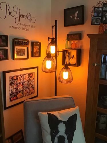 Customer photo review of 🔥LED Flame Effect Light Bulb With Gravity Sensing Effect🔥