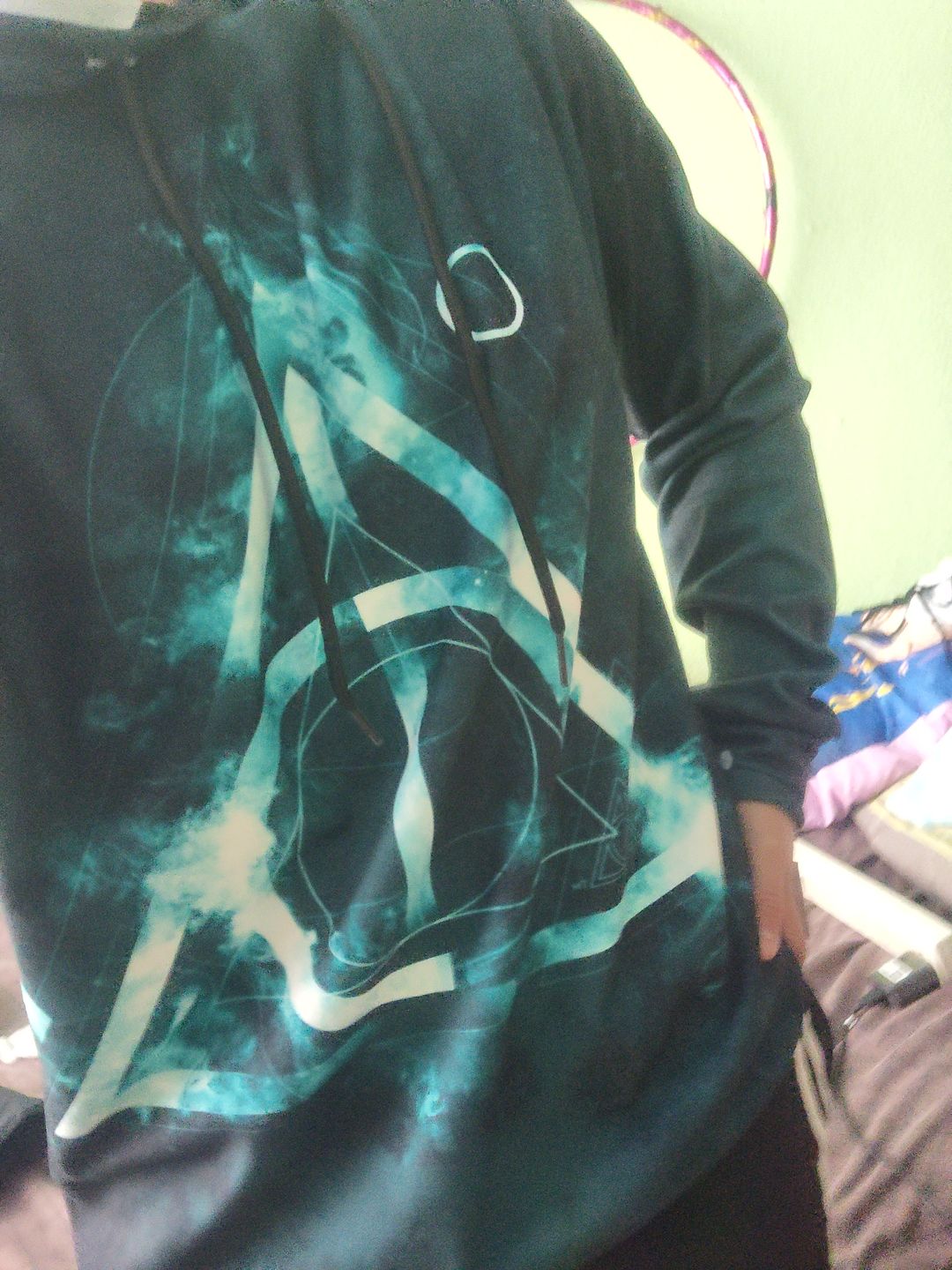 Customer photo review of Sudadera Reliquias de la muerte